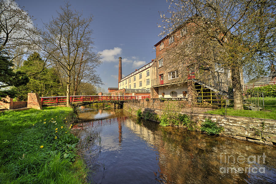 Spring Photograph - Coldharbour Mill in Spring by Rob Hawkins