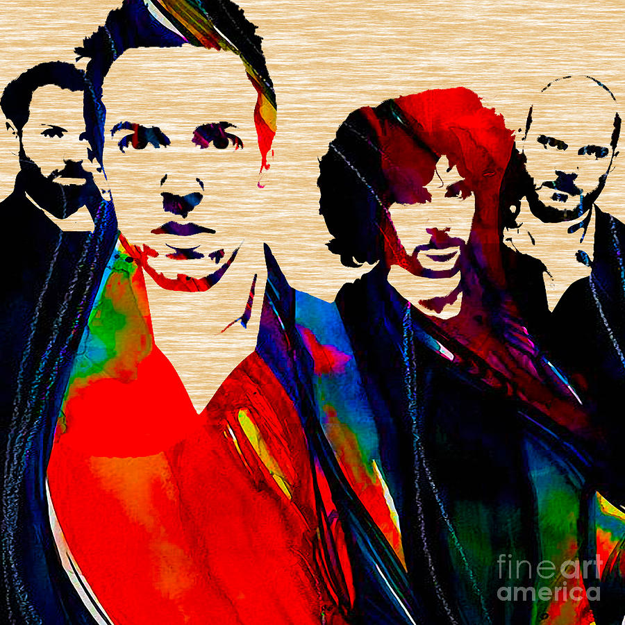 Coldplay Mixed Media - Coldplay Collection by Marvin Blaine