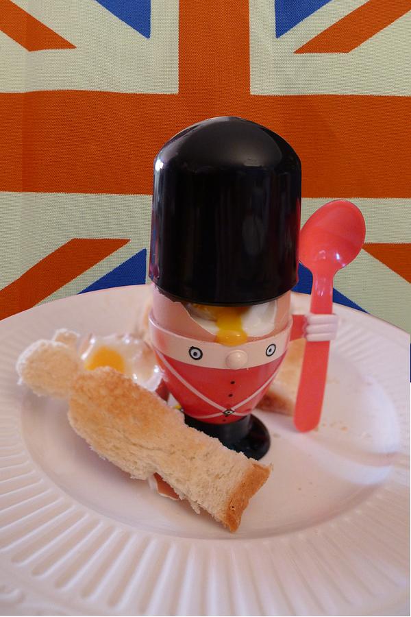 Coldstream Guard Egg Soldier Photograph by Richard Reeve
