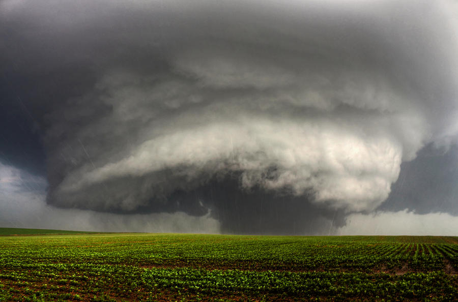 Coleridge Nebraska Tornado Photograph by Kelly Lange