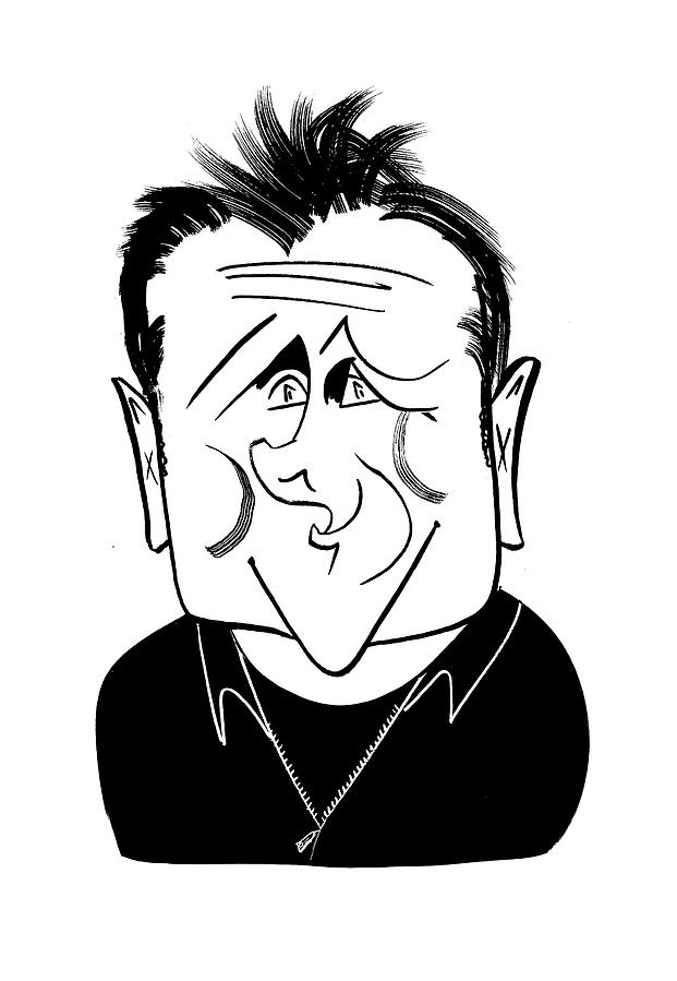 Colin Quinn Drawing by Tom Bachtell