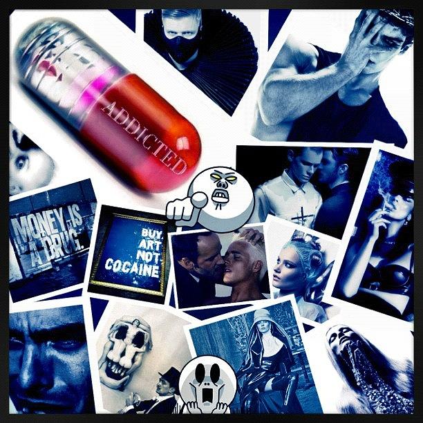 Madonna Photograph - Collage Addicted by Dvon Medrano