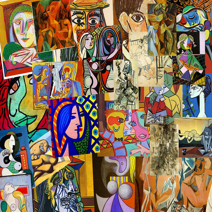 Collage De Picasso Digital Art