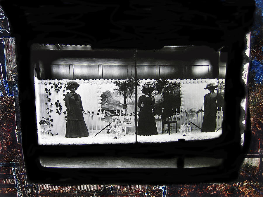 Collage Steinfelds Department Store window 1908 Tucson Arizona 2008 Photograph by David Lee Guss