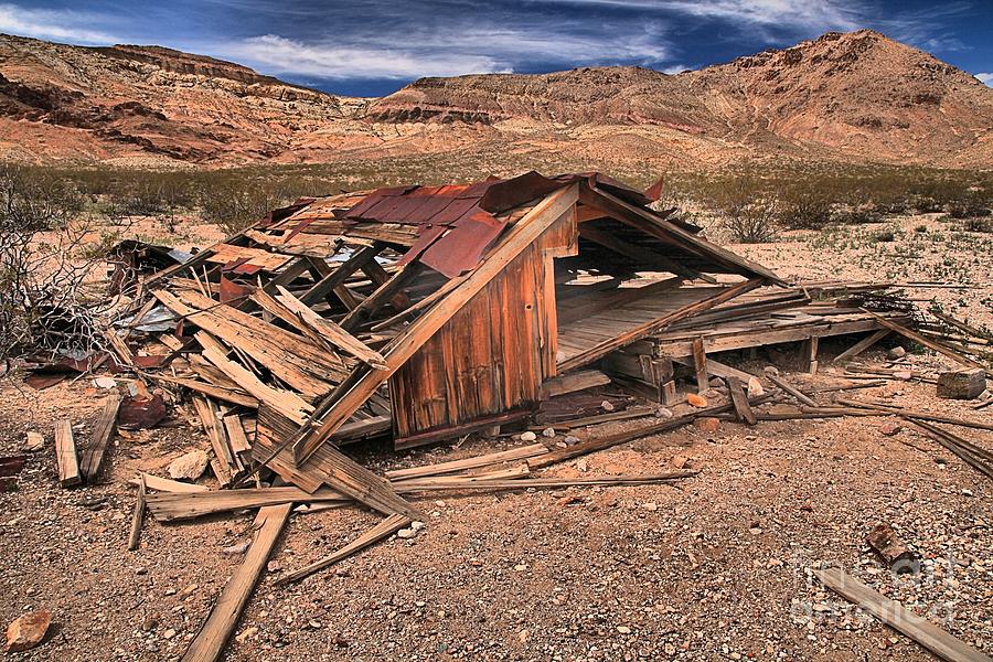 Collapsed At Rhyolite Photograph by Adam Jewell