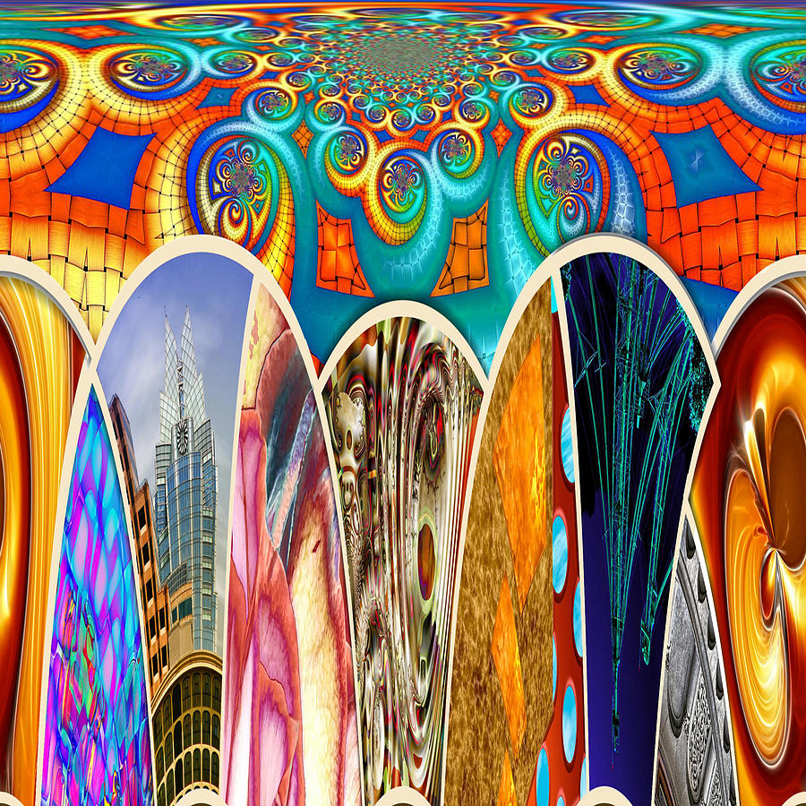 Collective 07 of 26 Digital Art by Wendy J St Christopher