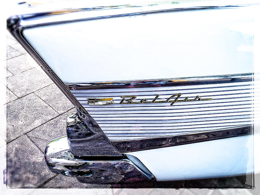 Collector Car The BelAir Photograph by Roxy Hurtubise