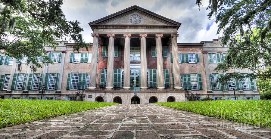 College of Charleston Randolph Hall Photograph by Dustin K Ryan
