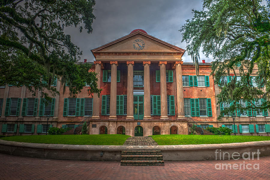College Of Charleston Randolph Hall Photograph