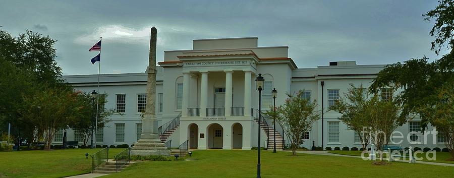 Colleton County Courthouse Photograph by Bob Sample
