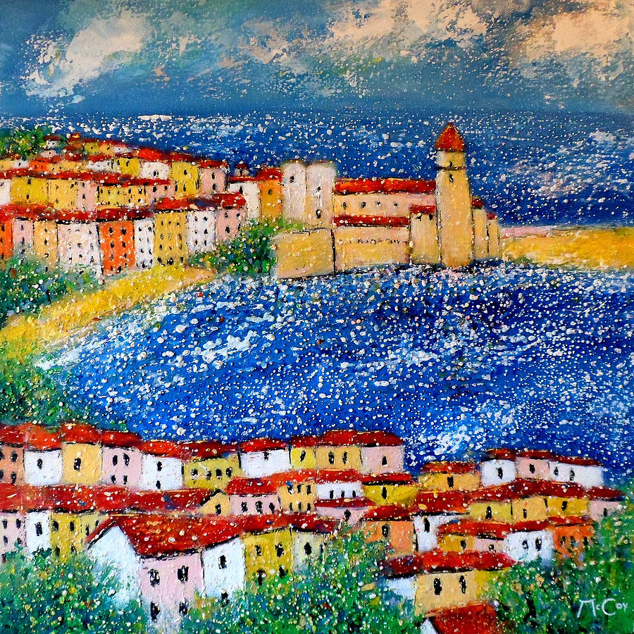 Collioure Painting by K McCoy