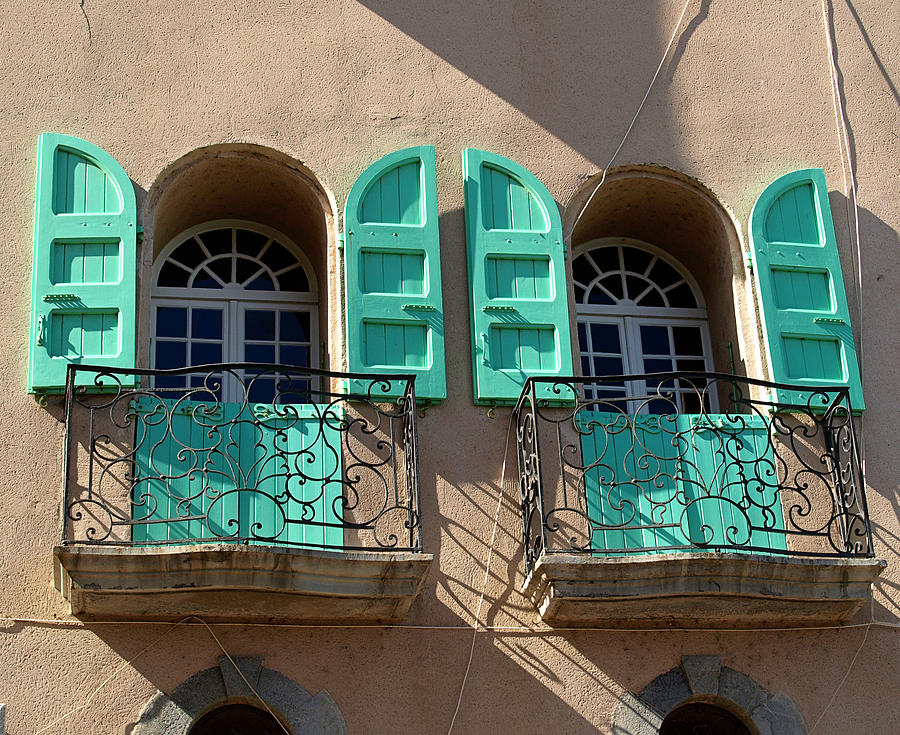 Collioure Windows Photograph by Valerie Mellema - Fine Art America