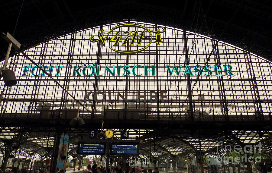 Cologne - Central Station - 4711 Photograph by Eva-Maria Di Bella