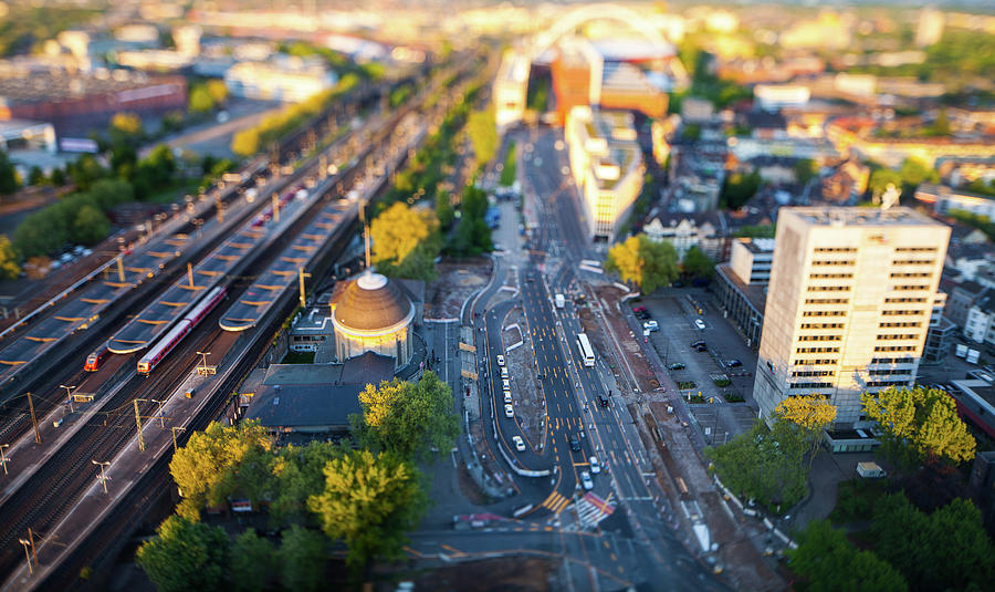 Cologne-deutz As Miniature Photograph by Vjdora