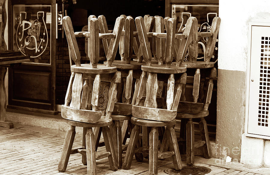 Colombian Chairs Photograph by John Rizzuto