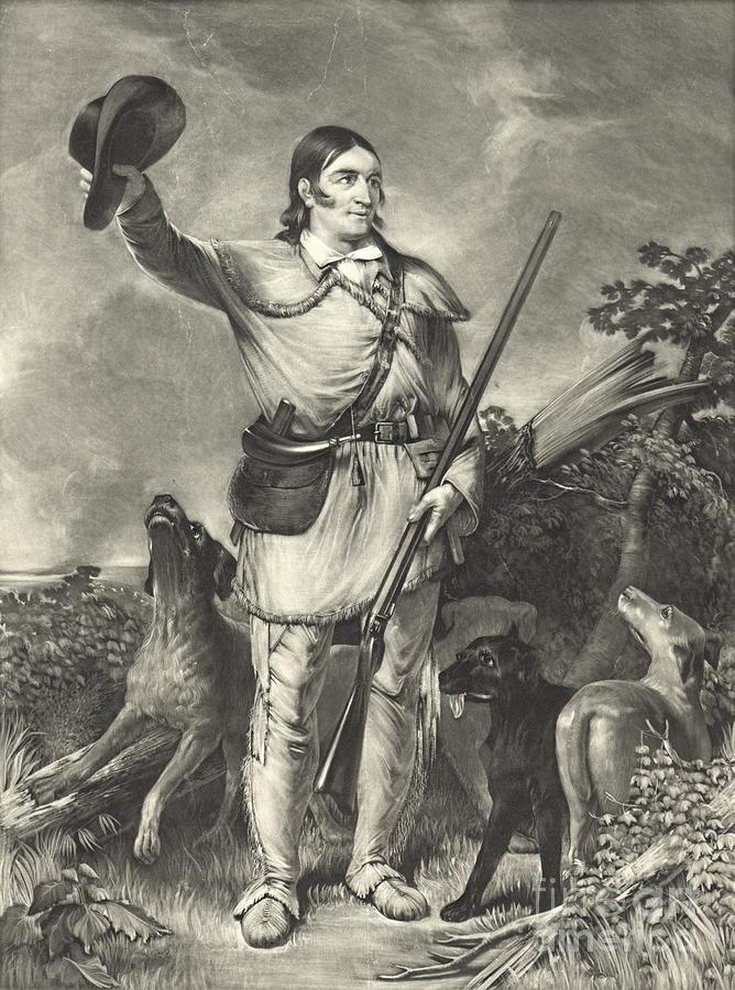Colonel Davy Crockett 1839 Photograph by Padre Art