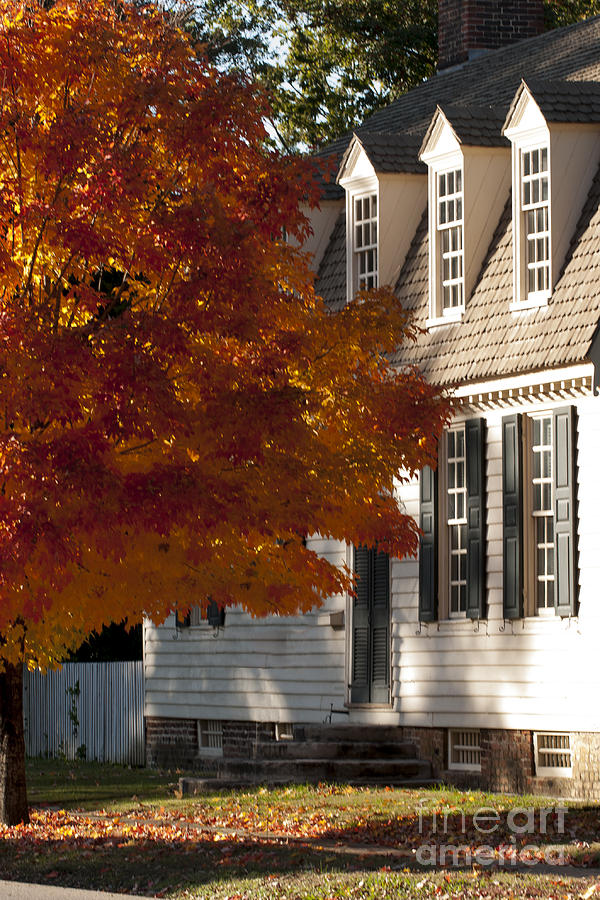 2013 Photograph - Colonial Color by Lauren Brice 2013 Photograph - Colonial Color by Lauren Brice