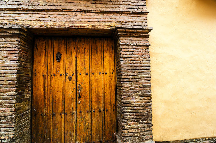 Architecture Photograph - Colonial Door by Jess Kraft