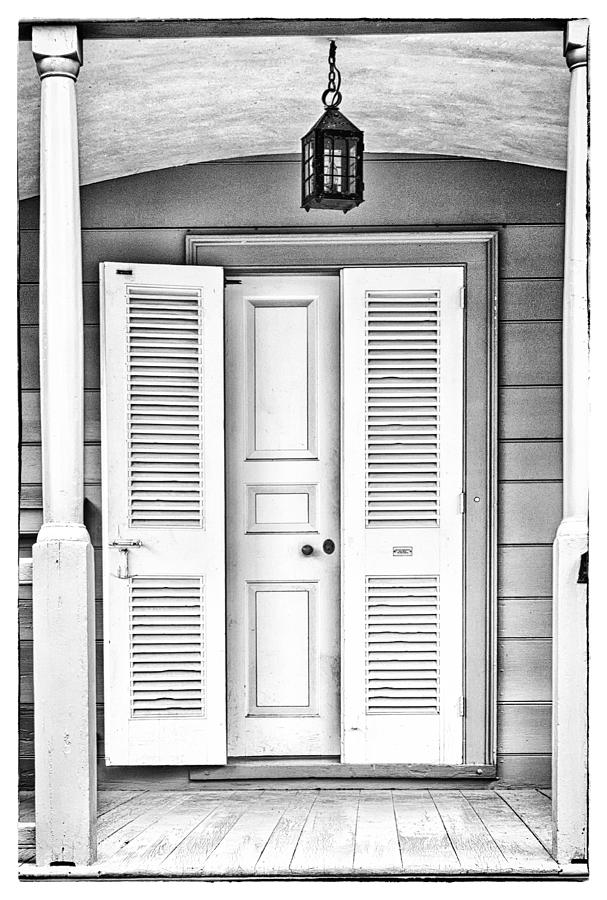 Colonial Home Entrance Photograph by Gary Slawsky