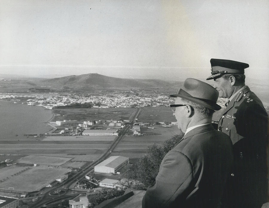 Colonial Secretary Tours Gibraltar Photograph by Retro Images Archive