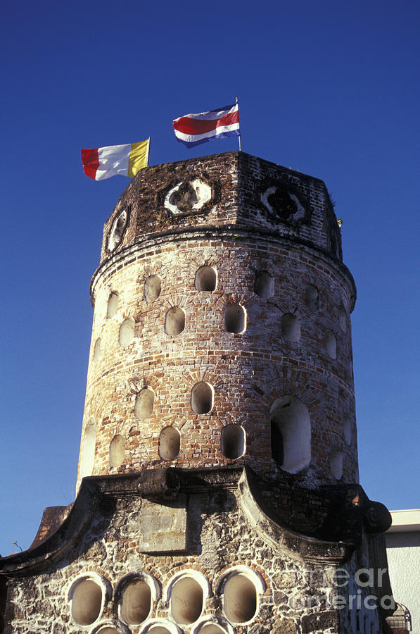 Colonial Tower Costa Rica Photograph by John  Mitchell
