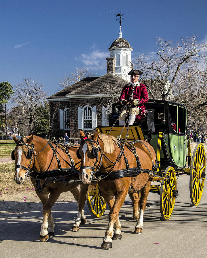 Download Colonial Transportation Photograph by Gene Myers