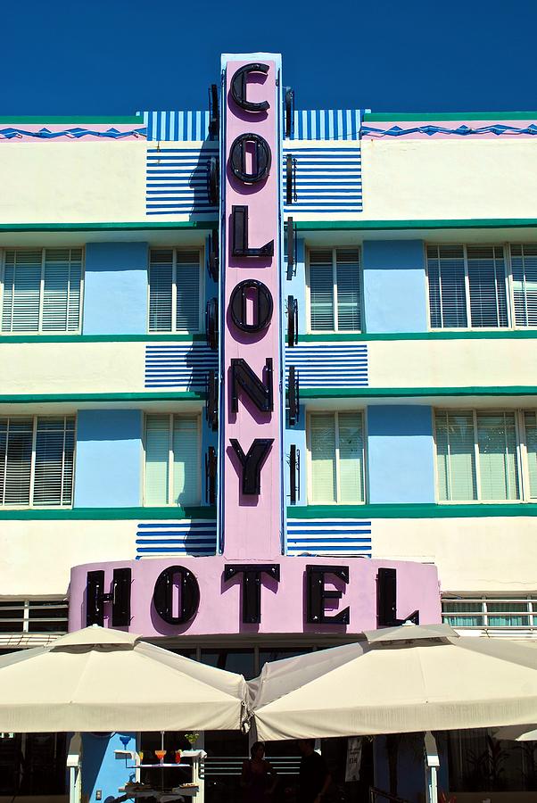 Colony Hotel Photograph by Ricardo J Ruiz de Porras