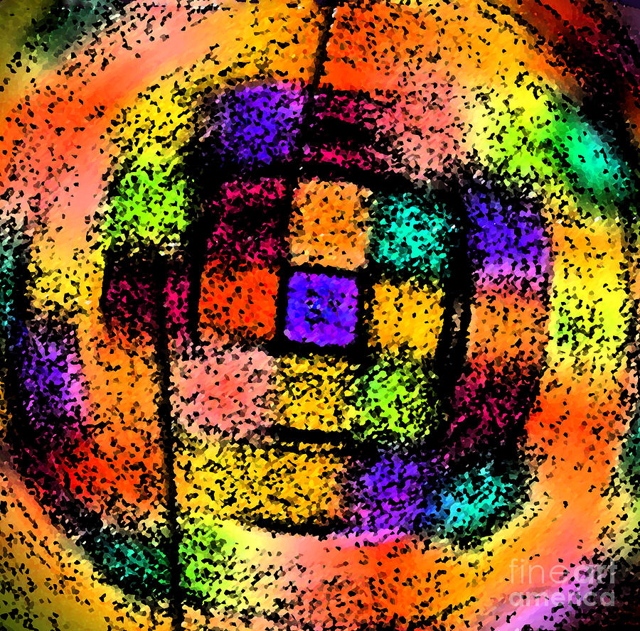 Color Block Swirl Abstract Photograph by Karen Adams