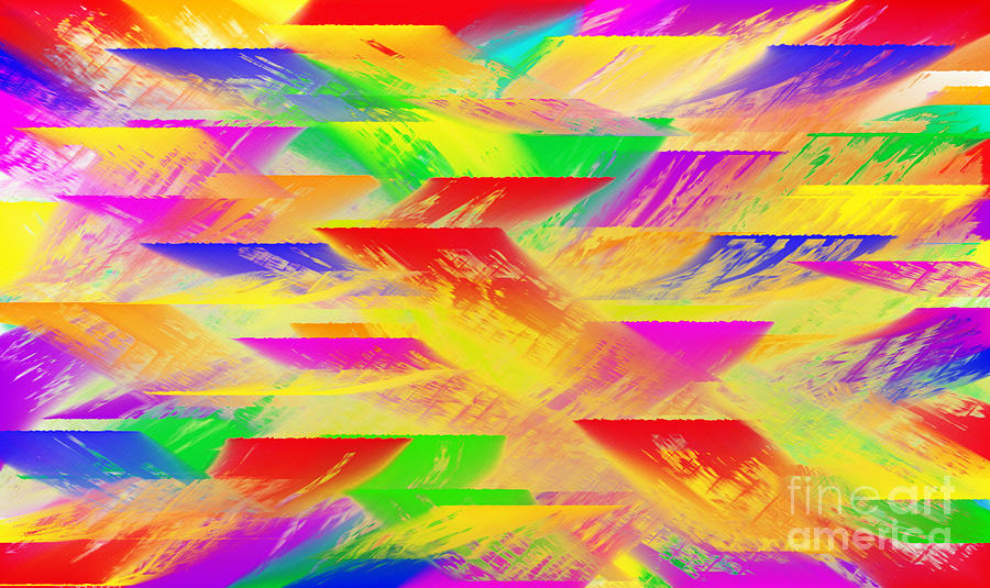 Color Explosion Digital Art by Andee Design