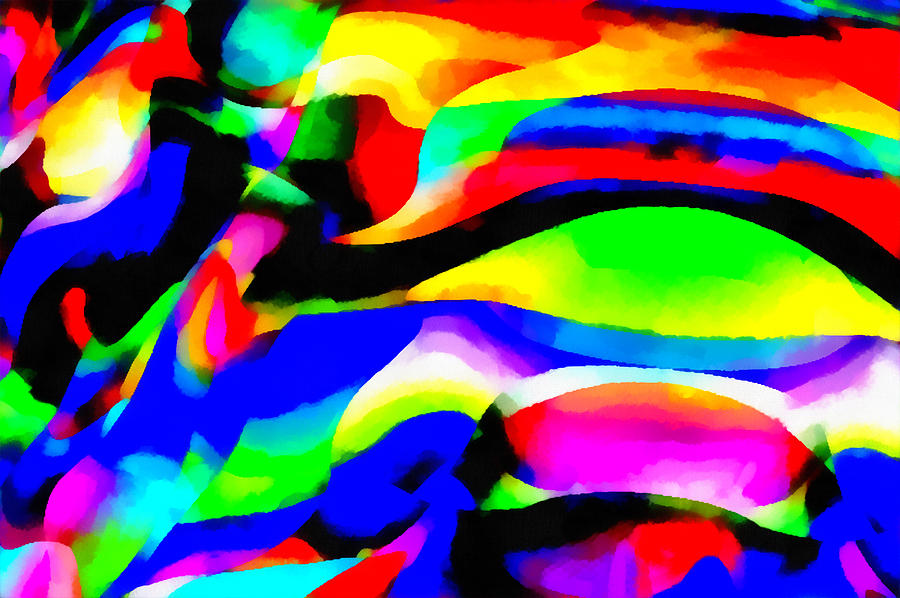 Color Explosion Digital Art