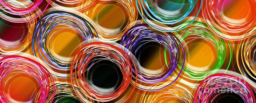 Color Frenzy 8 Digital Art by Andee Design