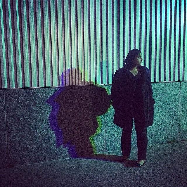Color Fringed Shadow Photograph by Prachi Pundeer