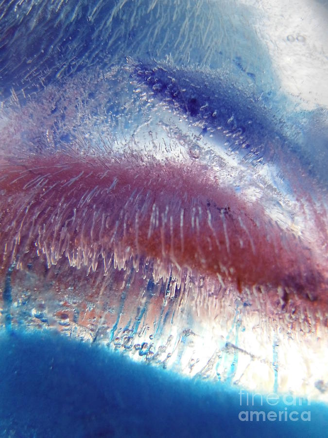 Color In Ice Series 130 Photograph by Paddy Shaffer