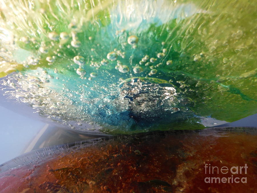 Color In Ice Series 167 Photograph by Paddy Shaffer