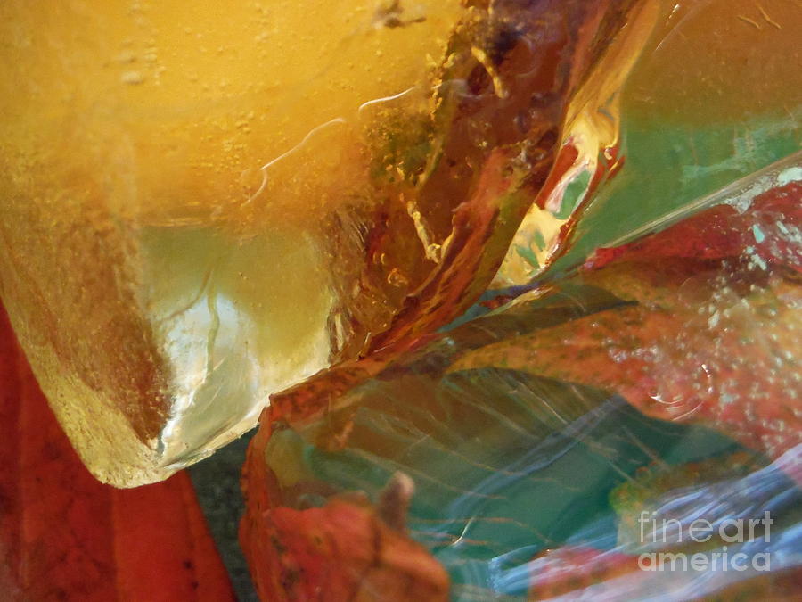 Color In Ice Series 183  Photograph by Paddy Shaffer