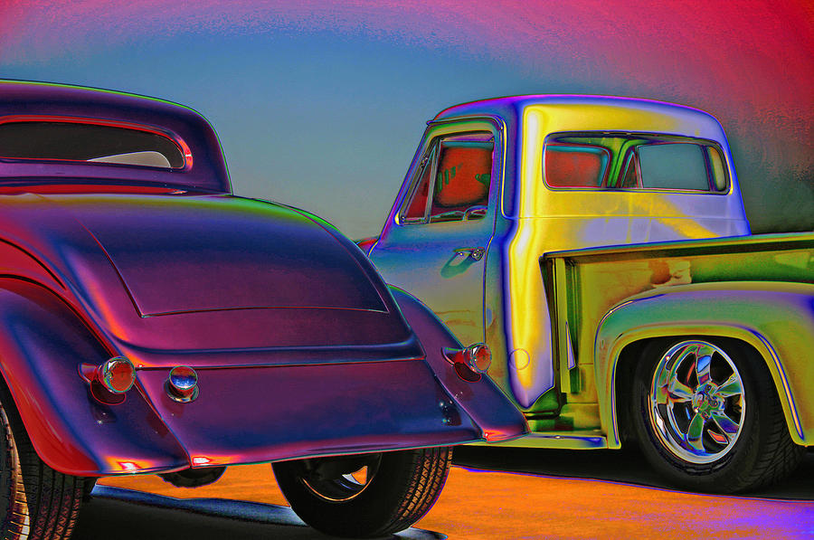 Color Me A Hot Rod Photograph by Christopher McKenzie