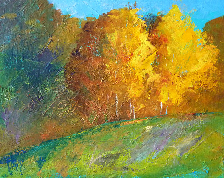 Fall Painting - Color by Nancy Merkle