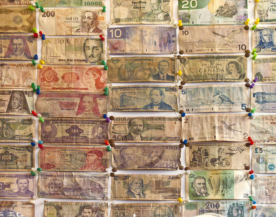 Color of Money 1 Photograph by David Doucot