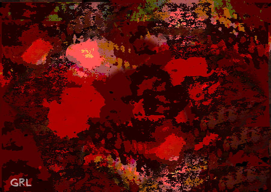 Color Painting - COLOR OF RED II dscn0038 CONTEMPORARY DIGITAL ART by G Linsenmayer Color Painting - COLOR OF RED II dscn0038 CONTEMPORARY DIGITAL ART by G Linsenmayer