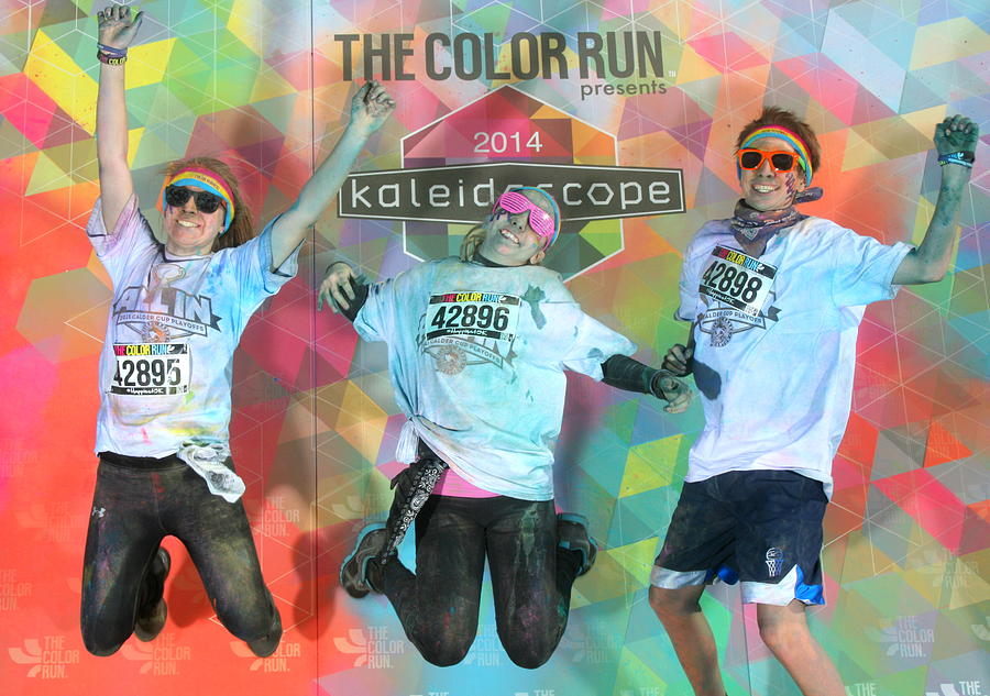 Color Run 2014 Photograph by Kara  Stewart