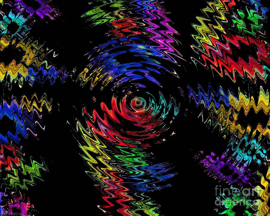 Color spin Digital Art by Lizi Beard-Ward