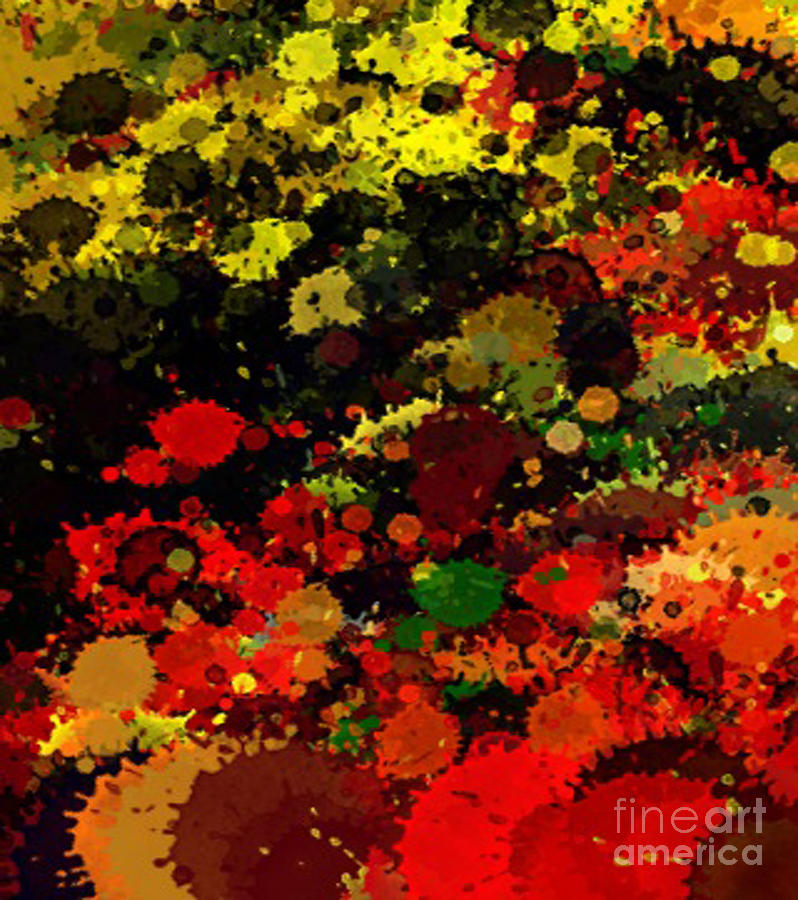 Color Splash Digital Art by Gayle Price Thomas