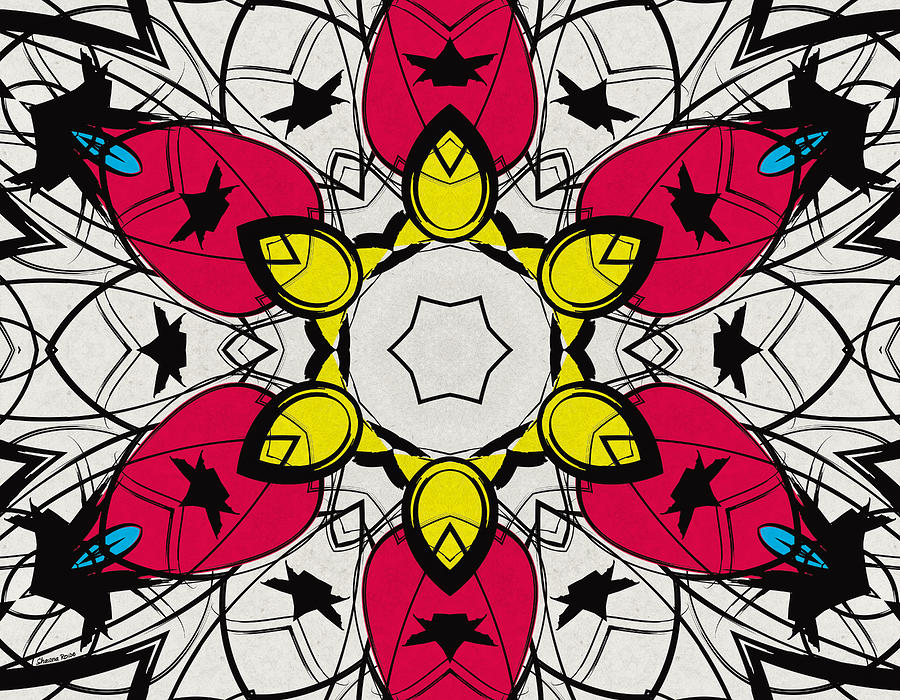 Color Symmetry 4 Digital Art by Shawna Rowe