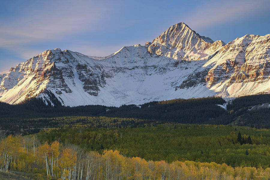 Colorado 14er Wilson Peak Photograph by Aaron Spong