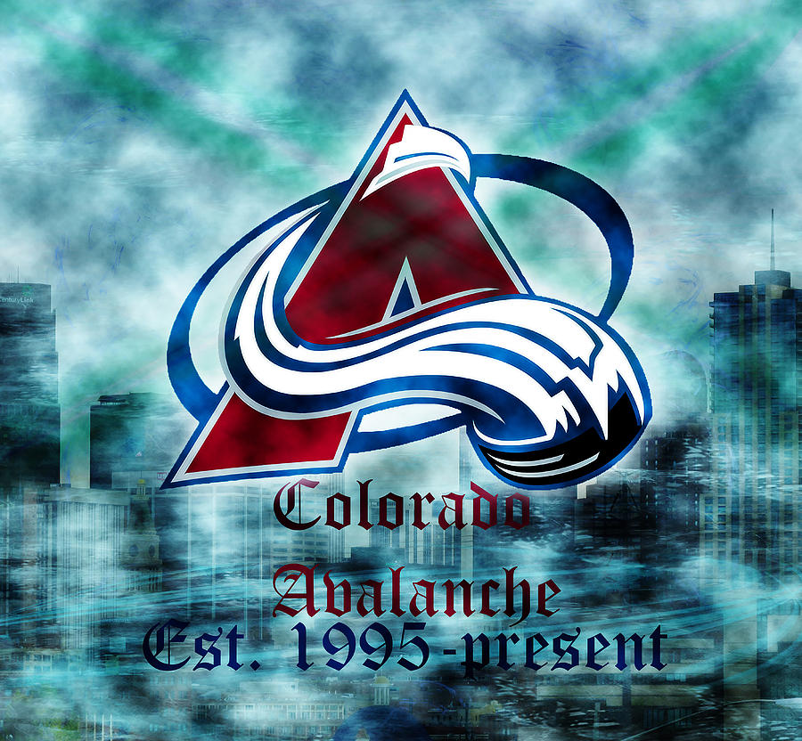 Colorado Avalanche Est. Digital Art by Becca Buecher - Fine Art America