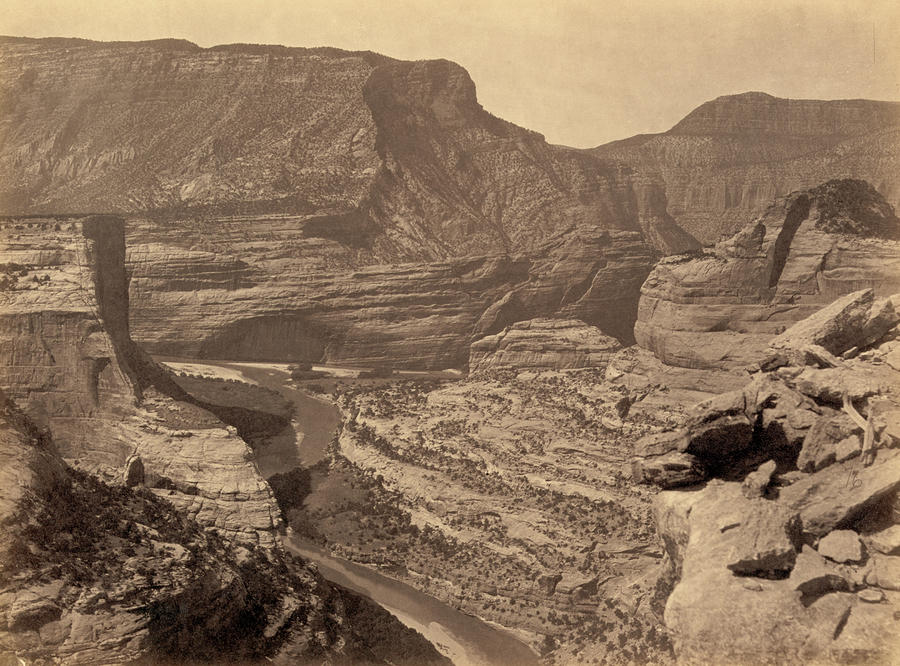 Landscape Photograph - Colorado Canyons, 1872 by Granger