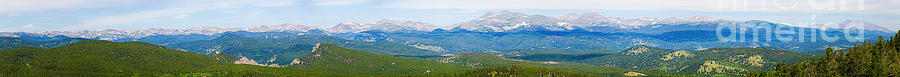 Colorado Continental Divide Panorama HDR Photograph by James BO Insogna