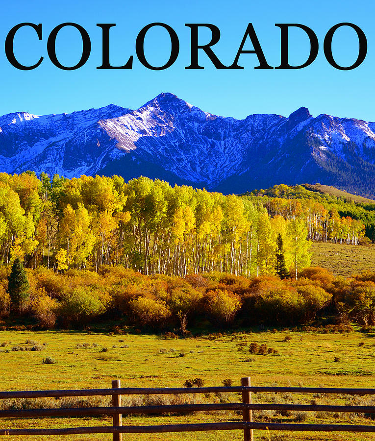 Colorado FA poster work Photograph by David Lee Thompson