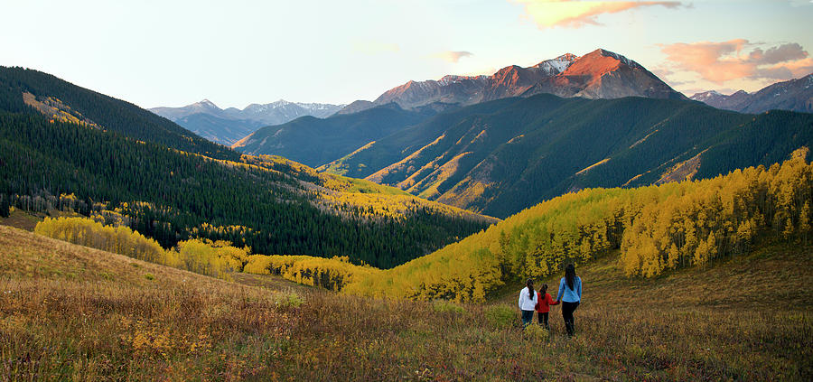 Colorado Family And Landscape Photograph by Glenn Oakley Colorado Family And Landscape Photograph by Glenn Oakley