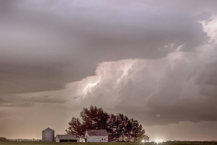 Colorado Farm Country Storm Photograph by James BO Insogna